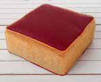 Thick-Red-Orange-Square-Cushion