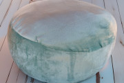 Thick-Round-Blue-Cushion