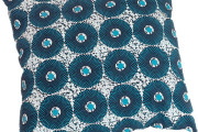 shweshwe-Blue-circles